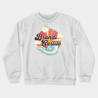 Brandi Ocean Summer Crewneck Sweatshirt